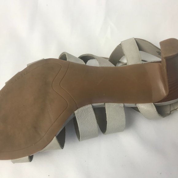 Franco Sarto Grey leather Heels - Picture 5 of 6